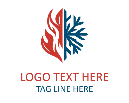Fire and Ice Balance Emblem