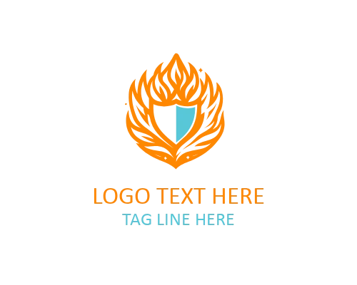Fire and Ice Logo for Futuristic Branding 