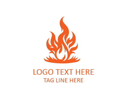 Fire Badge Emblem Logo