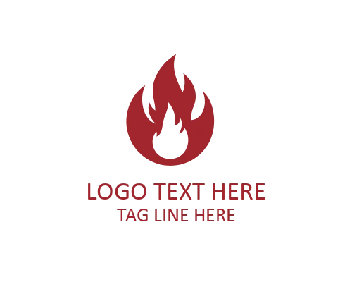 Fire Core Circle Logo