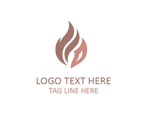 Fire Energy Burst Logo
