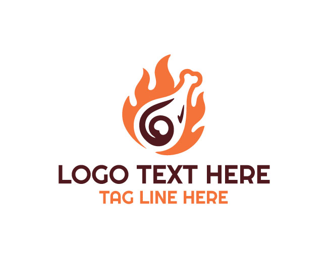  Fire Ham Meat Logo