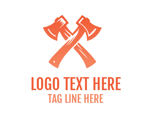 Fire Rescue Axe Logo
