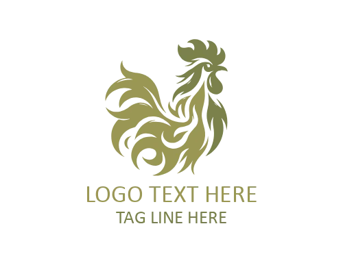 Fire Rooster Guardian Logo for Protection and Vigilance Brands