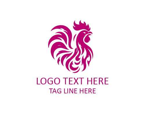  Fire Rooster Power Logo for Bold, Dominant, and Energetic Brands