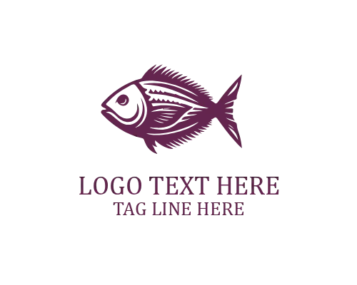 Fish and Wave Logo