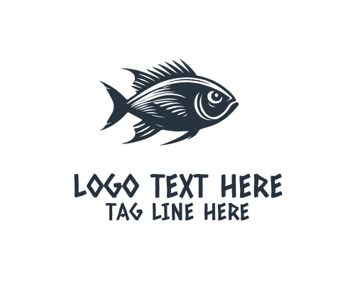 Fish Circle  Logo