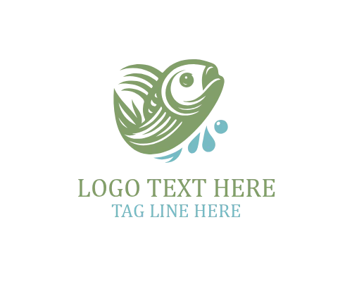 Fish Ocean Logo