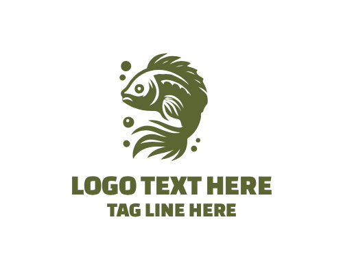 Fish Ocean Logo
