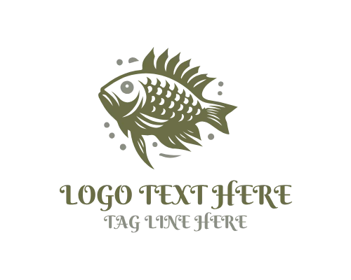Fish Restaurant Logo