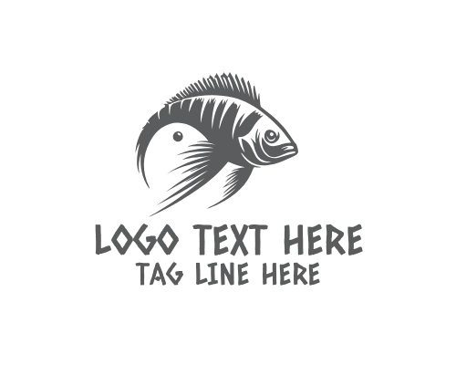 Fish Seafood Market Logo