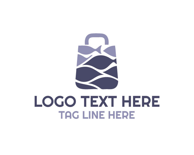 Fish Shopping Bag Logo