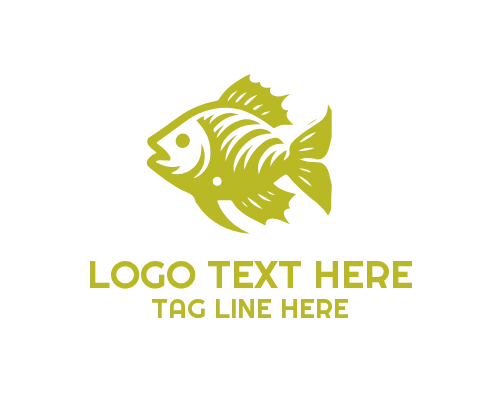 Fish Water Wave Logo