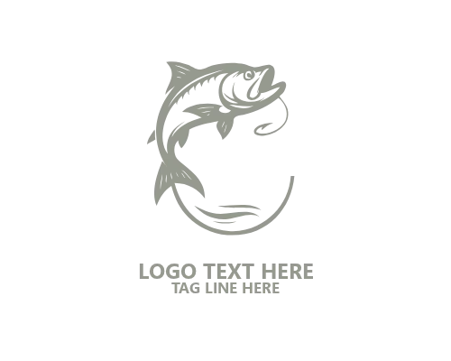 Fishing Badge Logo