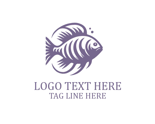 Fishing Boat Fish Logo