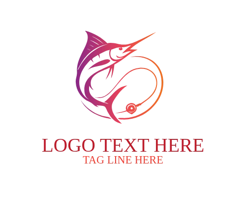 Fishing Boat Minimal Logo