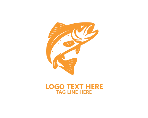 Fishing Emblem Logo 