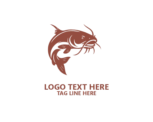 Fishing Flat Logo