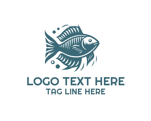 Fishing Sport Fish Logo for Outdoor Brand