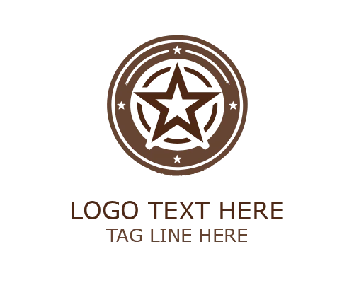 Five Point Star Logo for Universal Branding