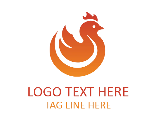 Flame BBQ Fire Badge Logo