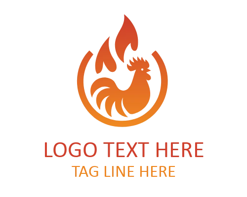 Flame BBQ Fire Spatula Logo