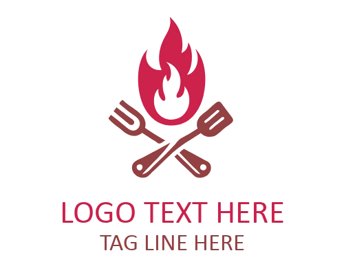 Flame BBQ Grill Master Emblem