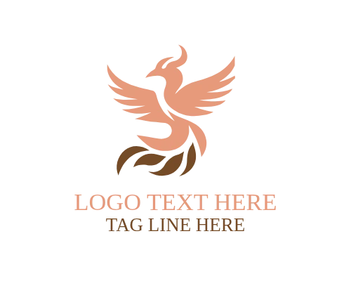 Flame Bird Esports Logo for Gaming Teams and Competitive Branding