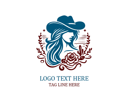 Flame Cowgirl Logo