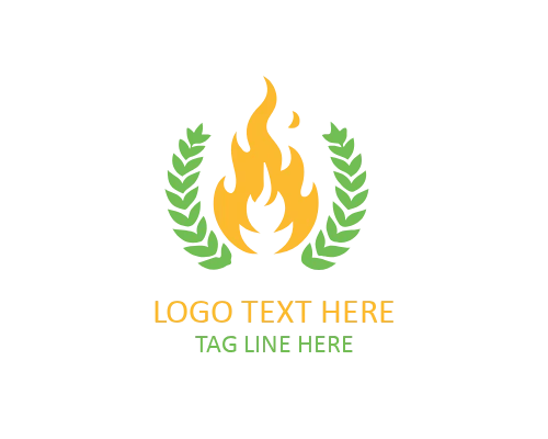 Flame  Logo for Branding and Identity
