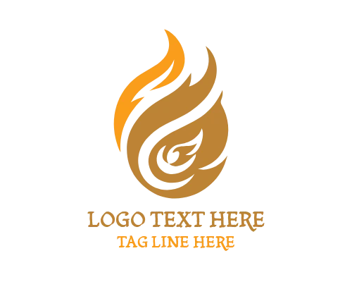  Flame Ring Fire Logo