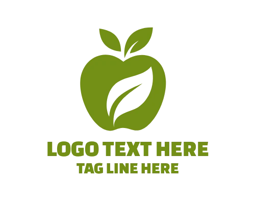 Flat Apple Logo