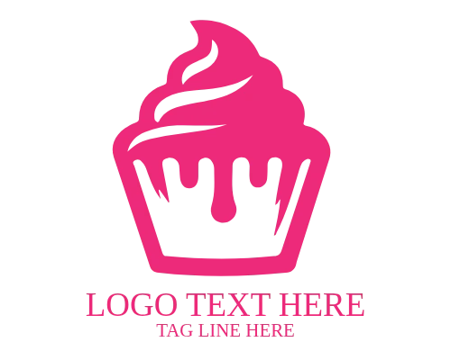 Flat Cookie Bakery Logo for Digital Branding and Modern Dessert Shops