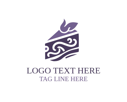 Flat Design Cake Slice