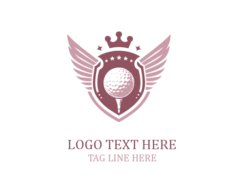 Flat Golf Logo