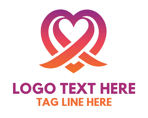 Flat Heart Logo