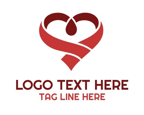 Flat Heart Logo