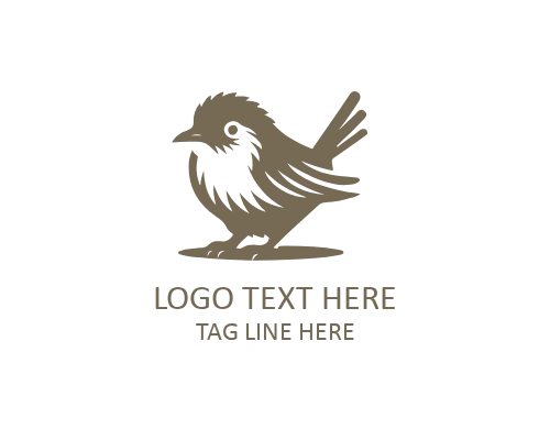  Flat Icon Kiwi Bird Logo