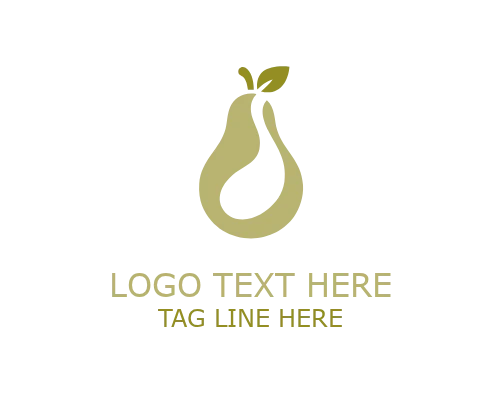 Flat Pear Produce Logo