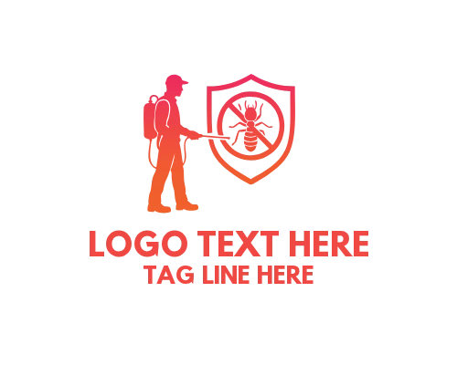 Flat Pest Control Logo