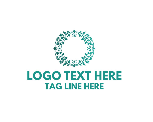 Floral Emblem Botanical Best Logo