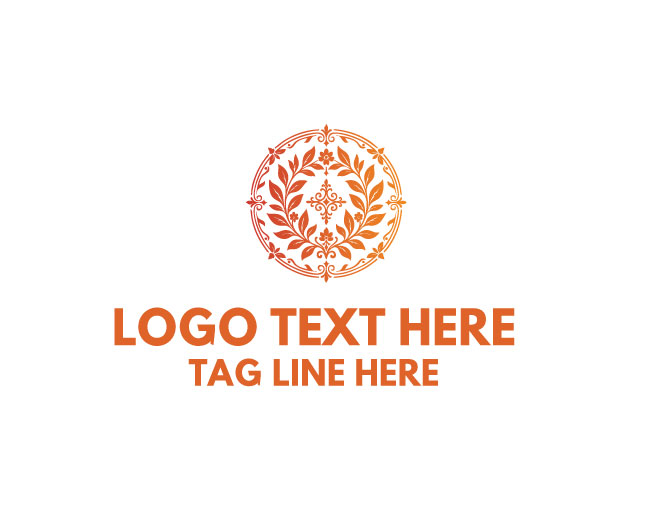 Floral Emblem Petal Flower Logo