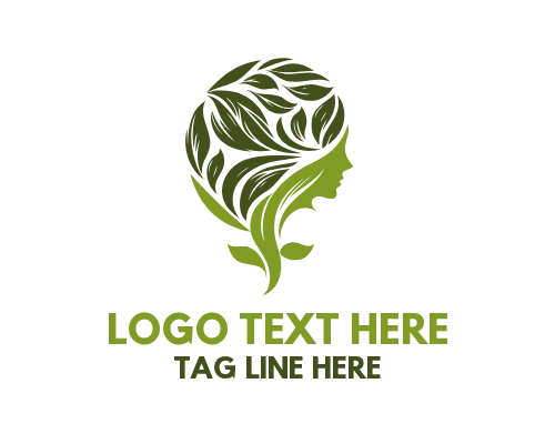 Flourishing Woman Tree Logo