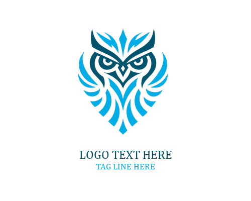 Flower Branch Owl Logo