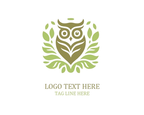 Flower Crown Owl Logo
