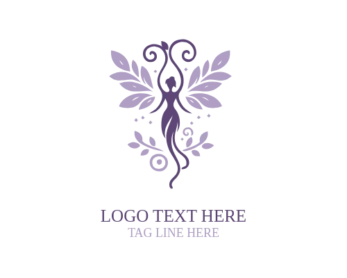  Flower Spirit Fairy Logo