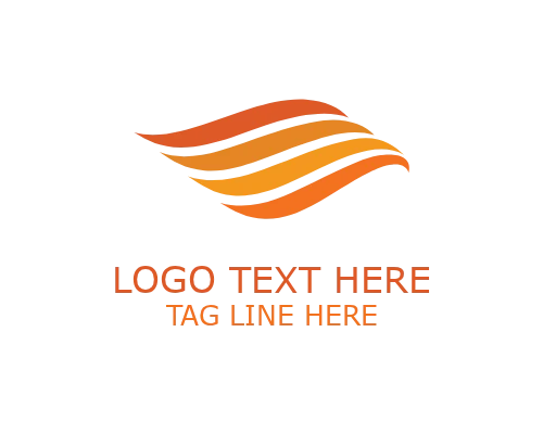 Flowing Abstract Ribbon Logo for Elegant and Dynamic Branding
