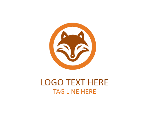 Flowing Fox Wave Logo