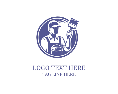 Fluid Abstract Art Logo