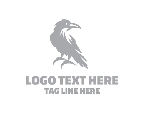 Flying Crow Logo Design